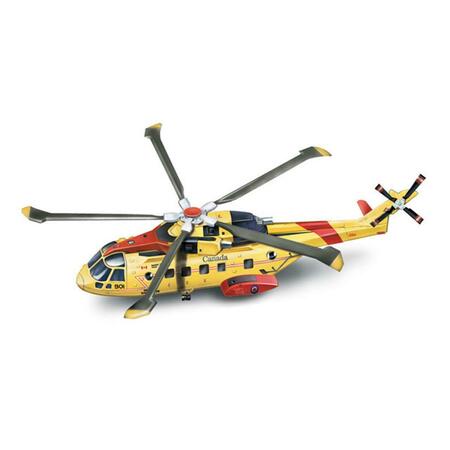 NEW-RAY TOYS Agusta Eh 101 Canadian Search And Rescue Helicopter, 12PK 25513